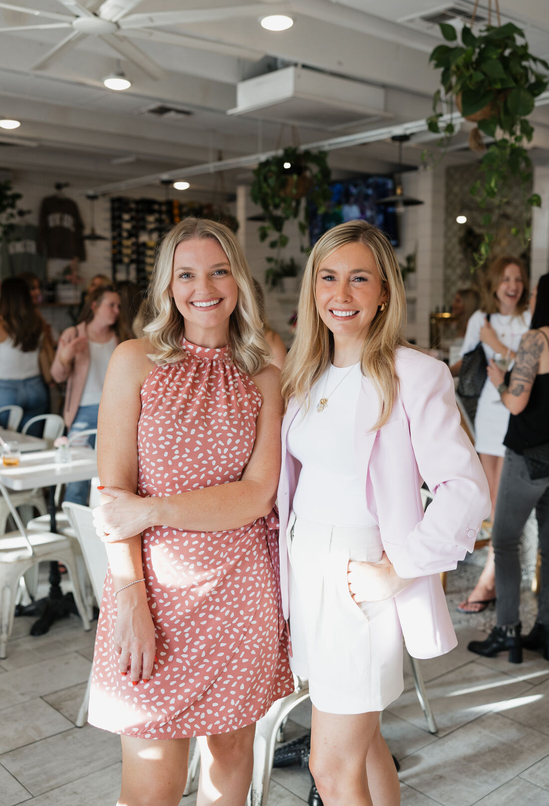 Alta co-founders Kaity and Jean at the launch event
